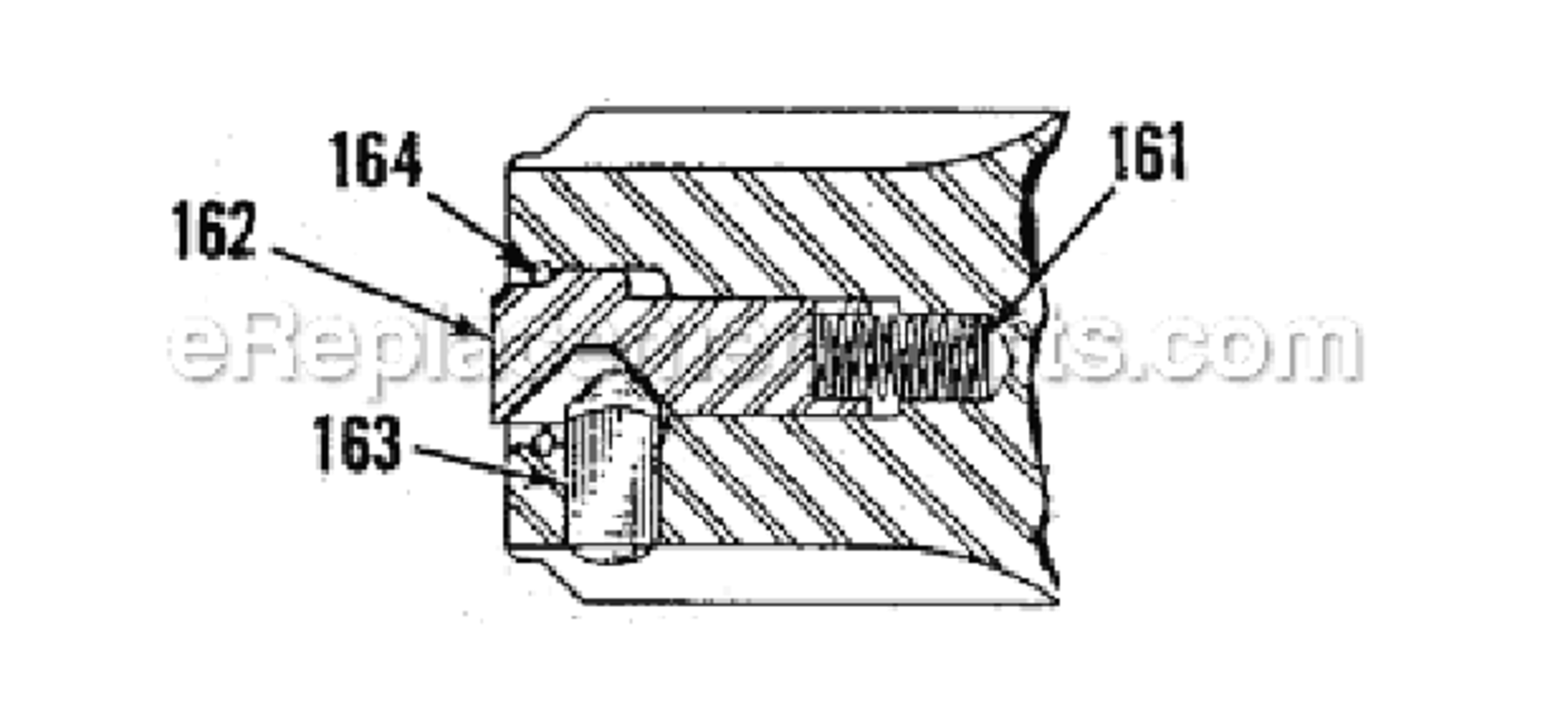 Page F Diagram and Parts List for CP0610 T018041 Chicago Pneumatic Wrench